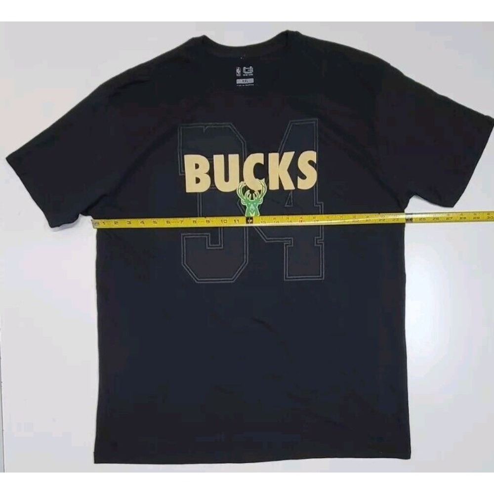 Milwaukee Bucks Giannis Antetokounmpo Shirt 34 Men's Size Medium NBA New No Tags